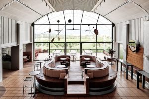 Domain Chandon Moet sparkling wine cuvee brut cellar door restaurant recently renovated yarra valley winery tasting room