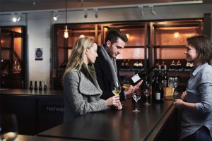 Mitchelton Wines Goulburn winery and cellar door wine tasting accommodation Australia's largest underground operating wine cellar