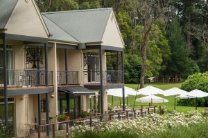 Mantons Creek Estate Mornington Peninsula winery vineyard with animals organic wine Melbourne