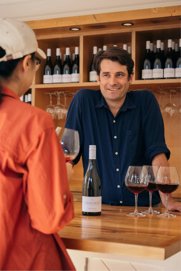 WOV15_Ocean Eight_winery_Pinot Noir_new vintageman_wineglasses_tasting Del Rios Of Mt Anakie