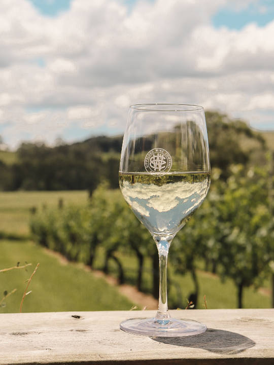 Gippsland wine co glass